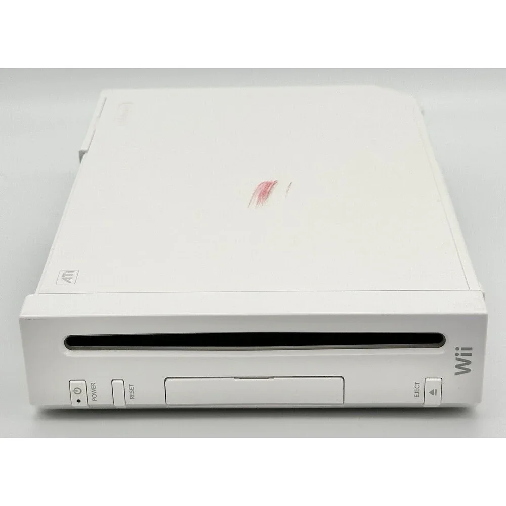 Nintendo Wii RVL-001 White Console USA Backward Compatible
